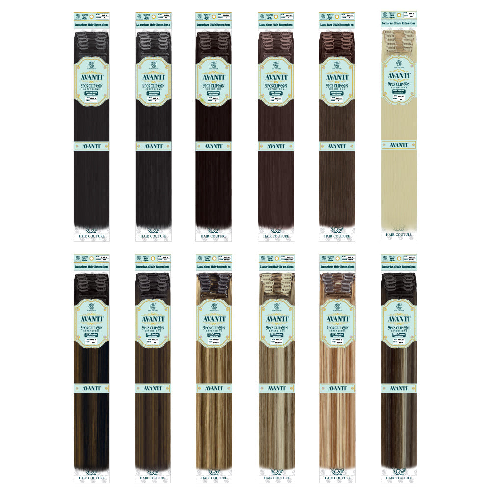 Seamless 9-Piece Human Blend Extensions
